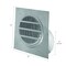 Deflecto Deflect-O 4 in. W X 4 in. L Silver Aluminum Eave Vent EARL4TF - alternate 4